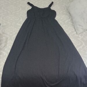 Elegant Black Maxi Dress